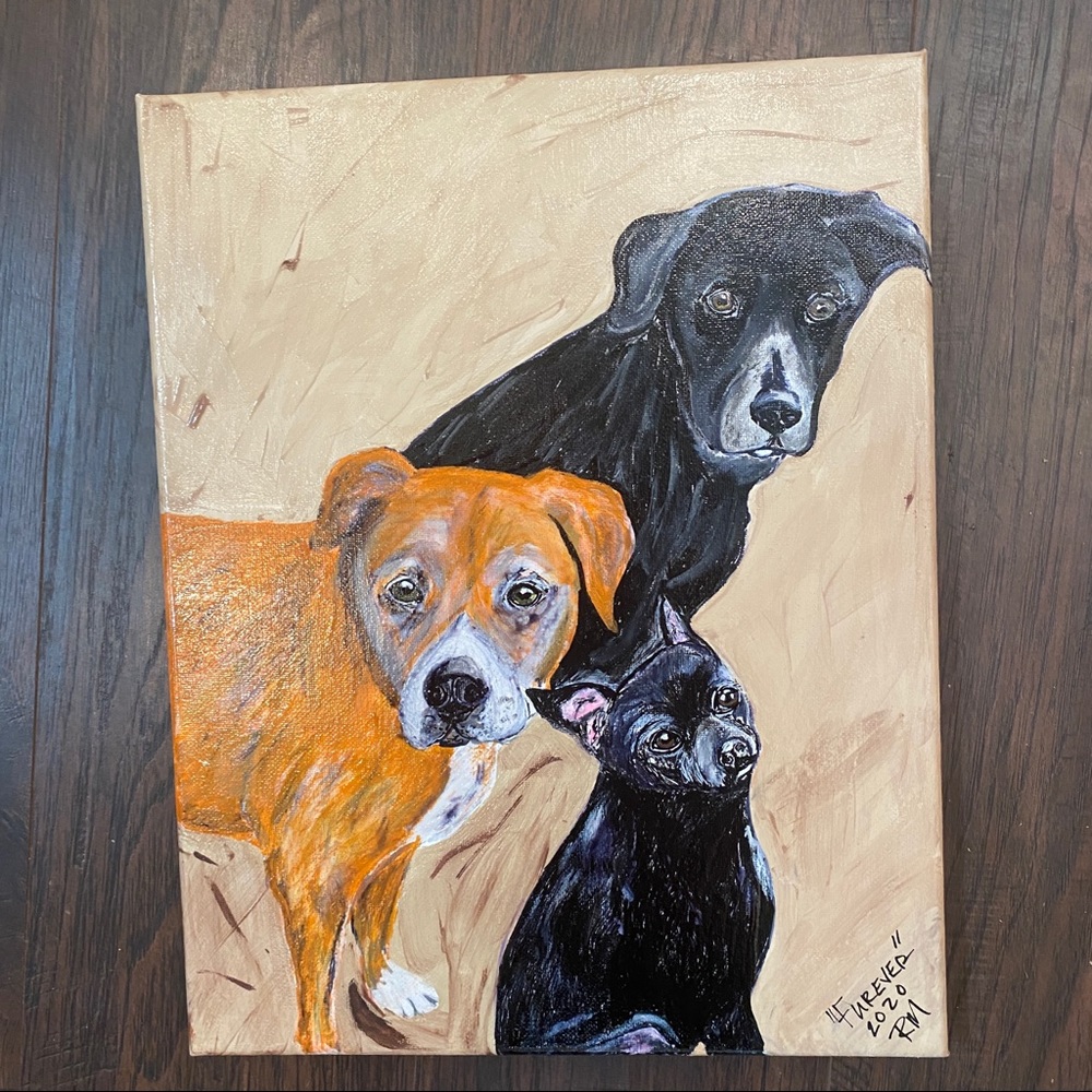 RIKKISRATPACK Custom pet portraits